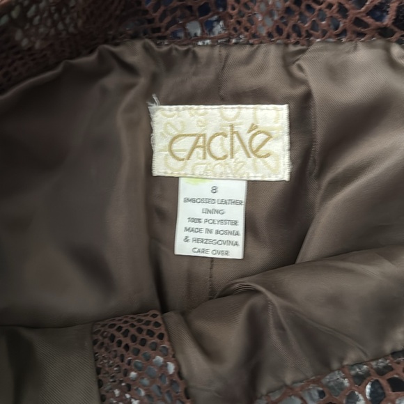 Cache leather pants - Picture 3 of 4